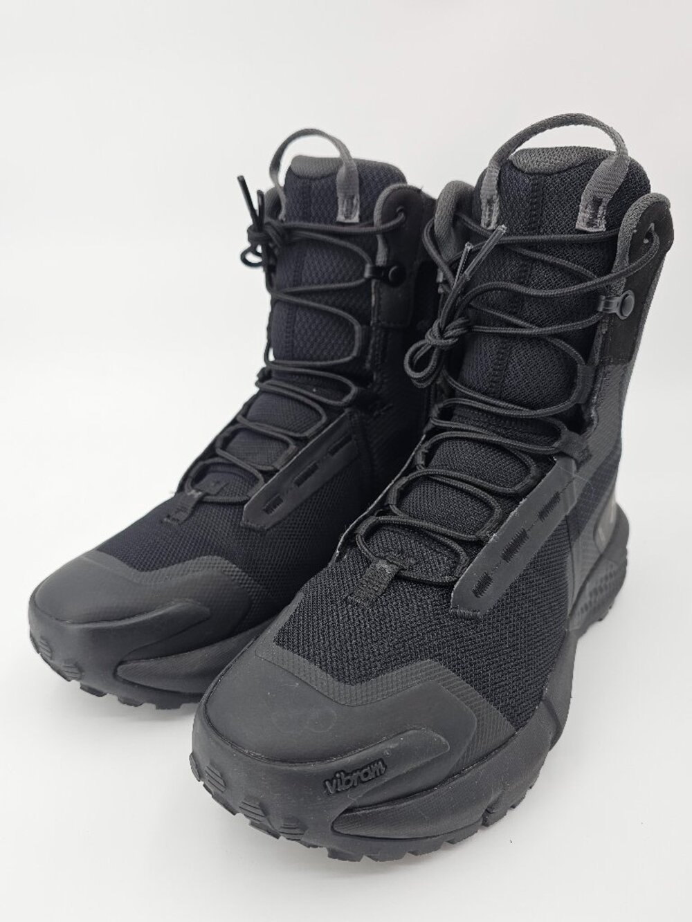 Under Armour Charged Valsetz Side-Zip Tactical Boots 3027383-001 Mens Size 7 EUC
